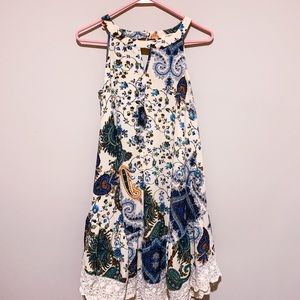 Floral Umgee Sleeveless Dress